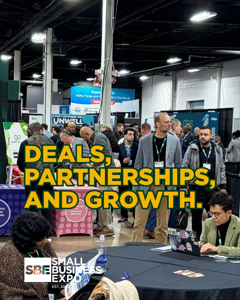 SmallBizExpos's tweet image. Deals. Partnerships. Growth. 🚀
That’s what happens when the right people connect.
One conversation can change everything.

👉 What opportunity are you looking for right now? 👇

#SmallBusinessExpo #BusinessNetworking #EntrepreneurLife #SmallBizOwner #BusinessGrowth