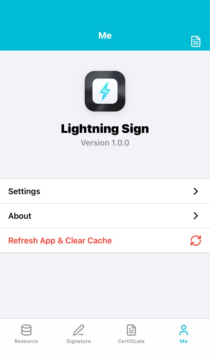 Lightning-Sign iOS 闪电签 tweet media