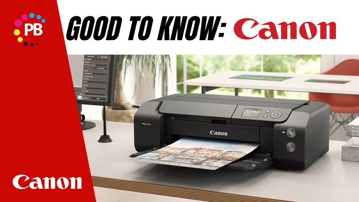 Printerbase's tweet photo. 🔐 Good to know: Canon Pro‑photo printers give you more control, using pigment inks, accurate colour handling and fine‑art paper support to print closer to what you see on screen. Ideal for consistent, gallery‑quality results.
View Canon Pro Photo Printers https://t.co/kZ2QcmhBn3 https://t.co/n7BECpZAYF