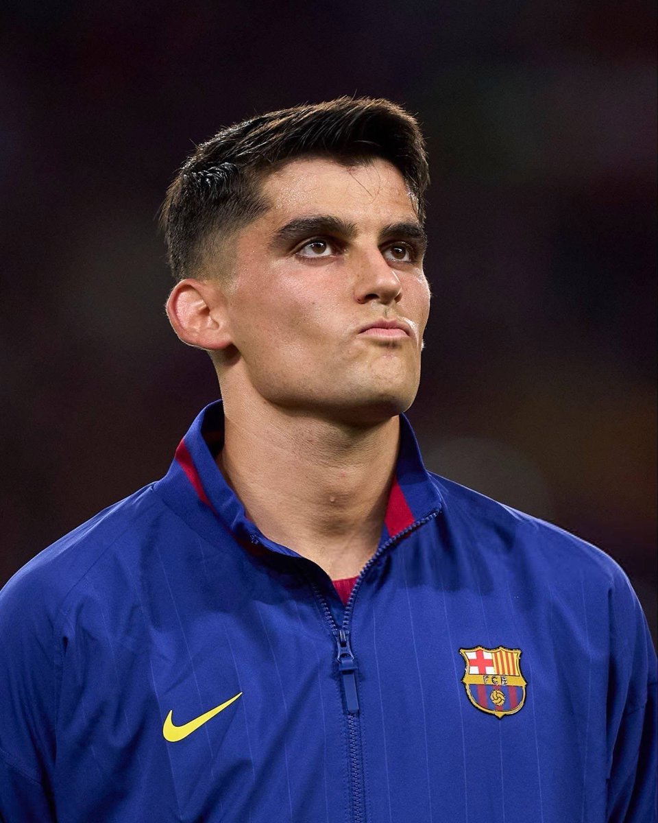 Bigmaestrog's tweet photo. 🚨 25 wins in 26 games (96%) when Gerard Martín starts at CB… 🥶🔥  
That’s not form — that’s dominance.

Is he the most underrated piece in Barça’s system right now? 👀🔵🔴  

#FCBarcelona #Barca #GerardMartin #LaLiga #FootballStats #ViscaBarca https://t.co/sT6VLAfrL0