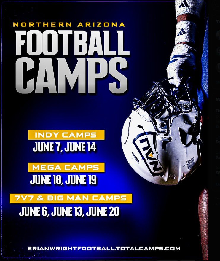 KingstonBuff_1's tweet photo. Extremely thankful for the camp invite 
@CoachJHildebran @NAU_Football https://t.co/KFkG3VuZyl