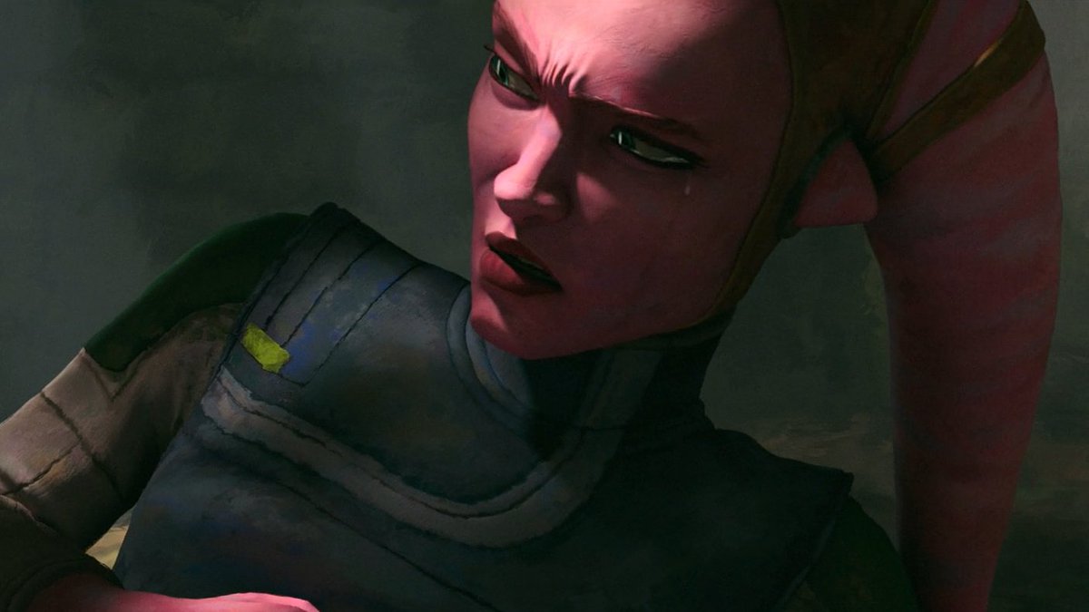 hunterinpink's tweet photo. #maulshadowlord spoilers
-
-
the way you can see devon's tear streaks from the moment she'd lost master daki up until the end of the episode. the detail is breaking me https://t.co/zkqo2koB4d