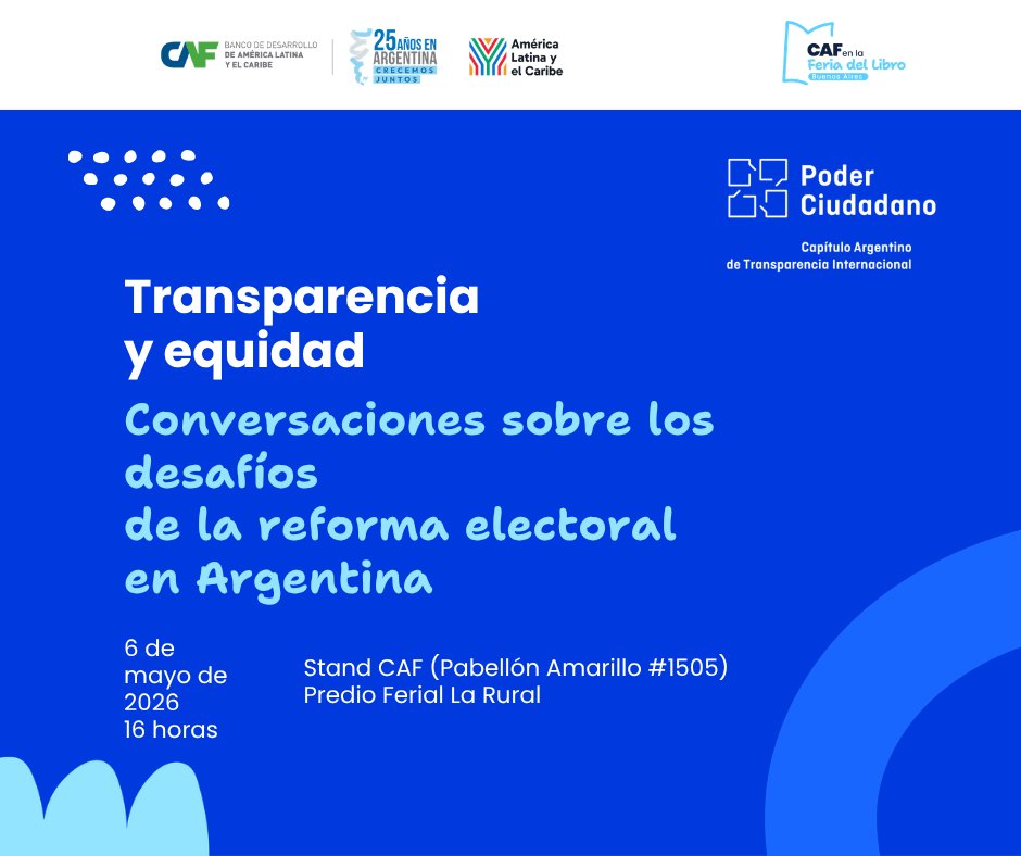 Fundación Poder Ciudadano tweet media