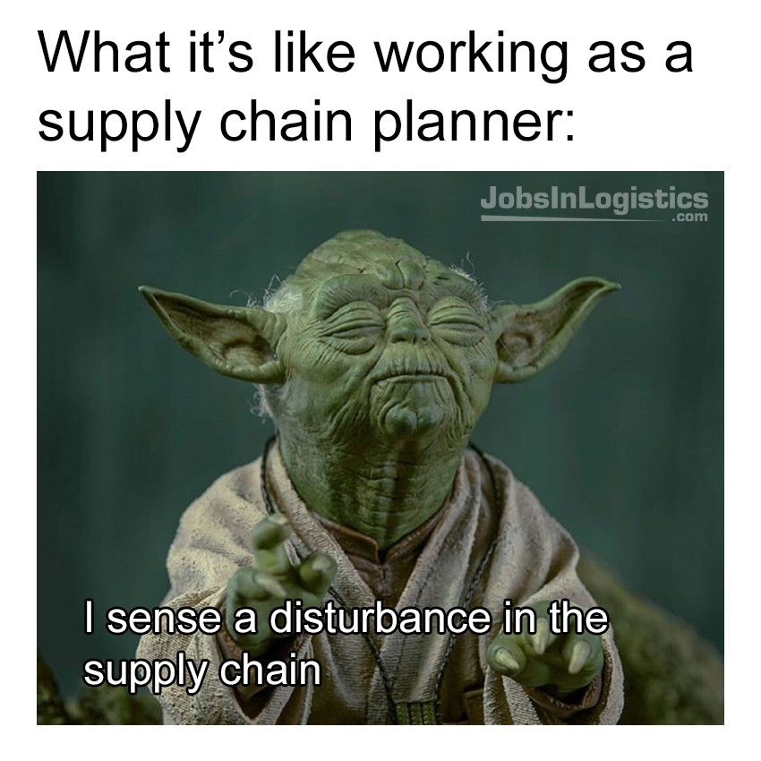 JobsInLogistics's tweet image. Use the force! #MayTheFourthDay #supplychain #supplychainmanagement #logitics