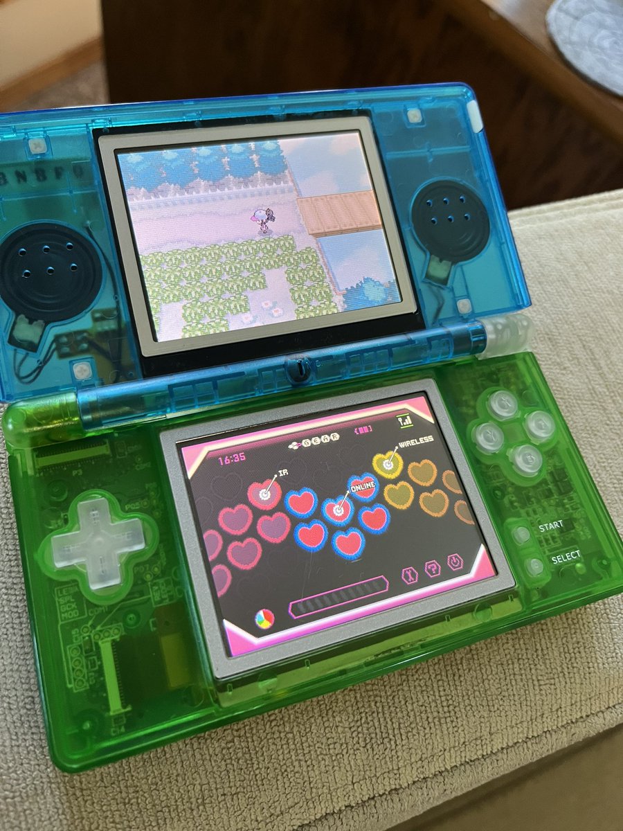 RobotMakerGirl's tweet photo. I’m 21 today! 🎉 Trying to survive pharmacy school finals week. 
Still doing small projects in my spare time like modifying this DS lite. 
There honestly isn’t much spare time. Happy StarWarsDay! 
Don’t forget to tell ThePhysicsGirl happy birthday today too! https://t.co/3OaqEd4fqG