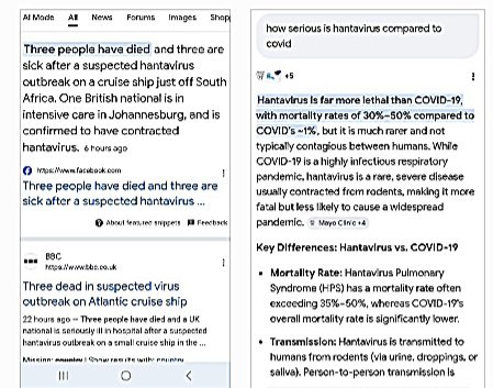 karardotartist's tweet image. 3 people die from the #hantavirus, on a cruise ship coming from Argentina. Far more #deadly than #covid19 but significantly less #contagious than covid.
So, ship should be able to suppress it (unless they all die).