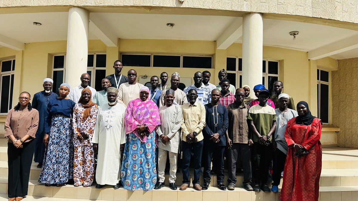 TGSB_Gambia's tweet photo. The Bureau with support from the GIRAV Project , today inaugurated the Sectorial Committee for Rice, Maize, Tomato, Fresh Bulb Onions and Chilly Pepper Certification Schemes, bringing together key stakeholders to support the development and validation of certification rules. https://t.co/byrYFBSy4i