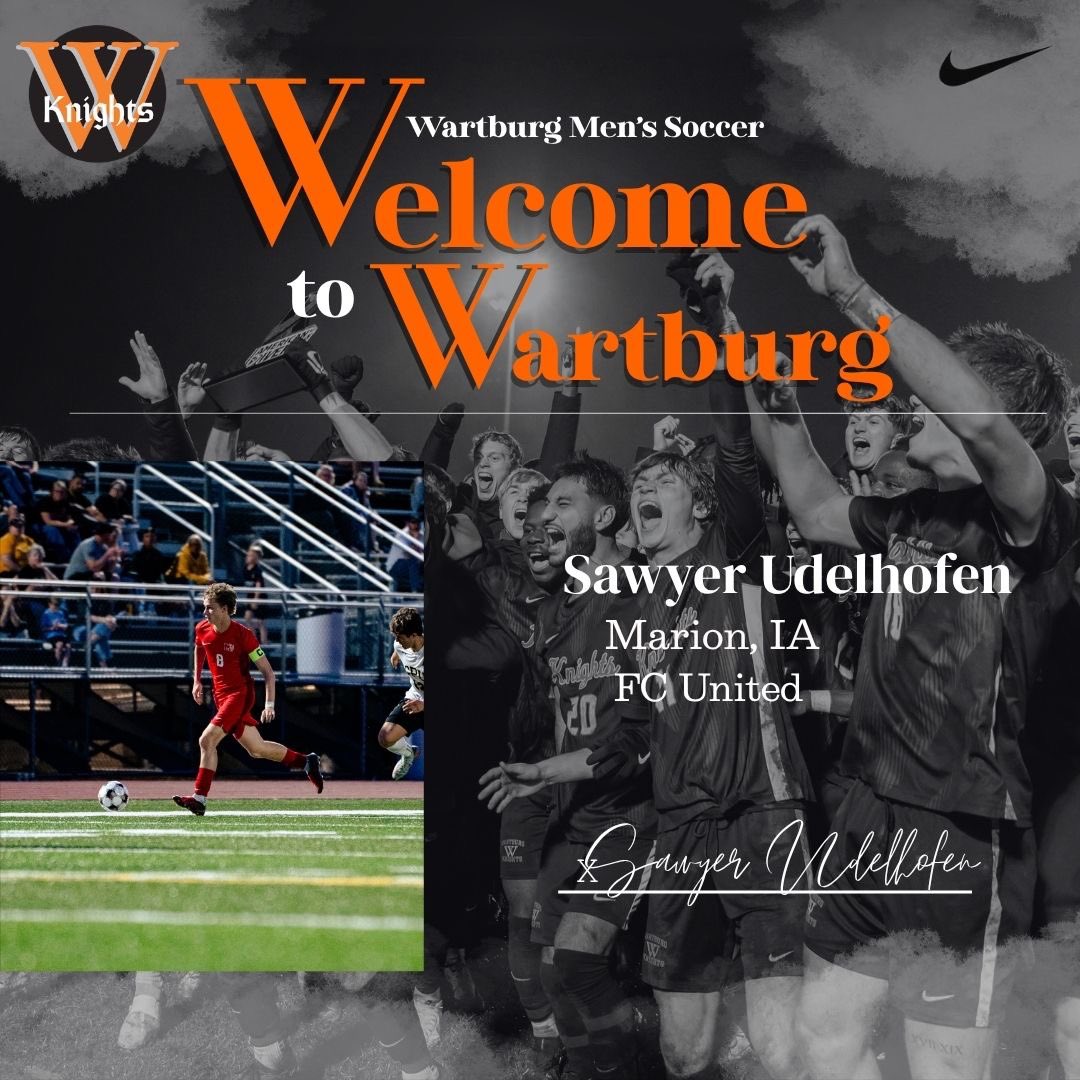 WartburgMSoccer's tweet image. Welcome Sawyer Udelhofen from Marion, Iowa to Wartburg! 

#goknights #wartburgsoccer
