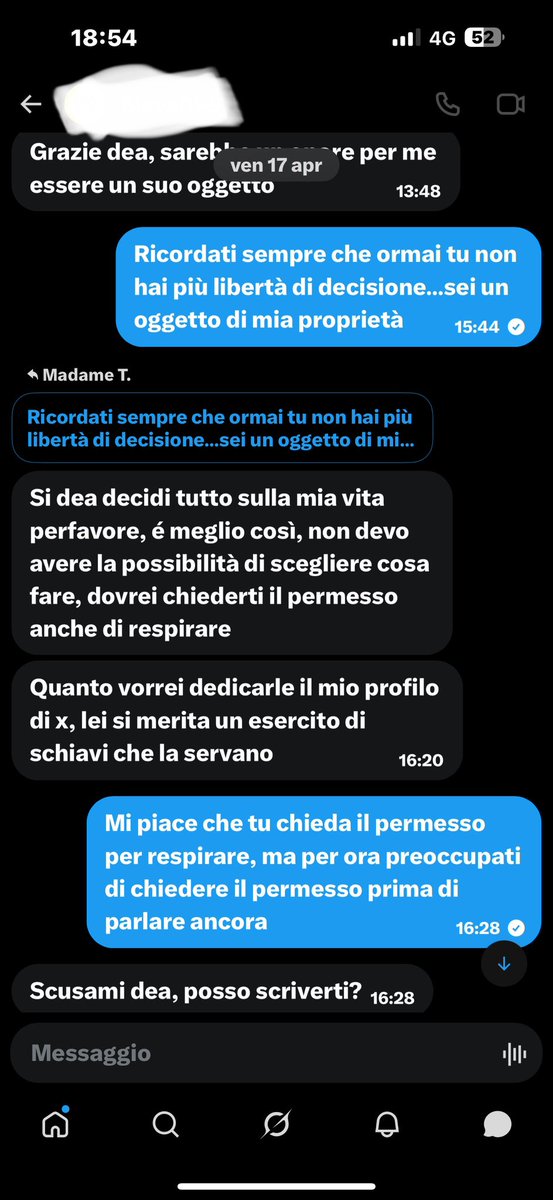 MaDaMeT666's tweet photo. Voi esistete solo per servirmi e riempirmi le tasche ,esseri inferiori 👑

#mistress #mistressitalia #findom
#findomitalia #dirtyfeet #feet
#moneyslave #moneymistress

@falcoRTW
@promoslave @findomitalia
@Guglielmo_rt @Femdom_italia 
@CuriousFindomme @FindomRT8
@Femdomitalia https://t.co/enGDbiNqGL