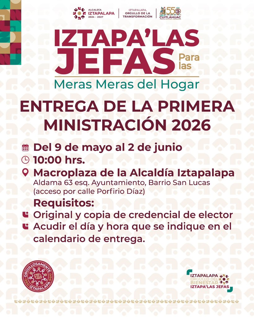 Alcaldía Iztapalapa tweet media
