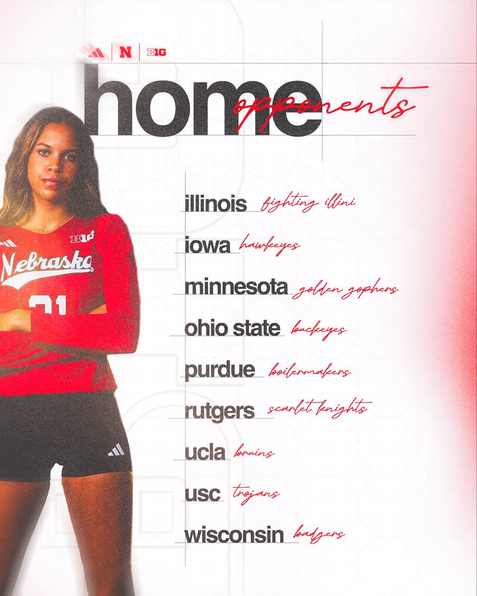 Nebraska Volleyball tweet media
