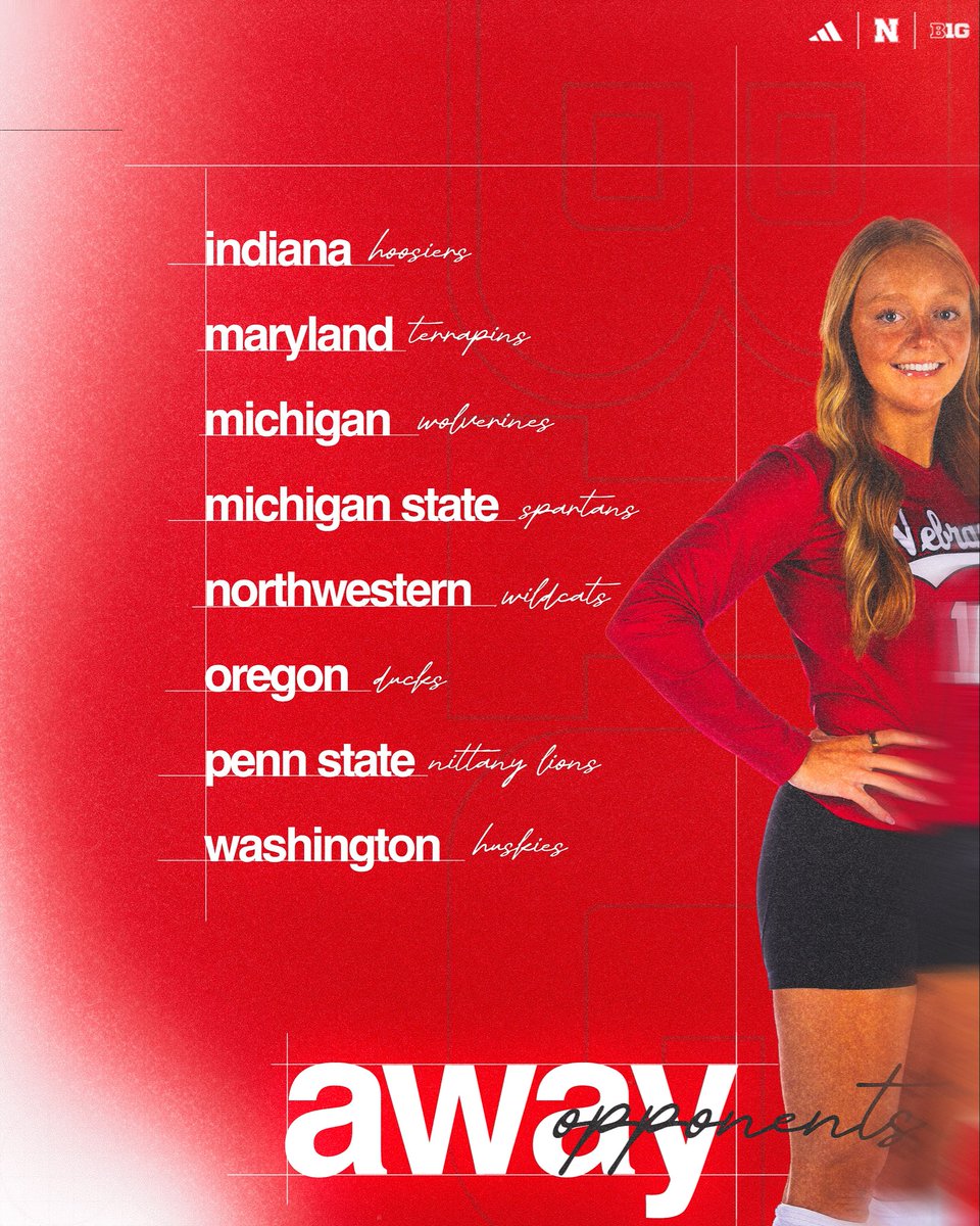 Nebraska Volleyball tweet media