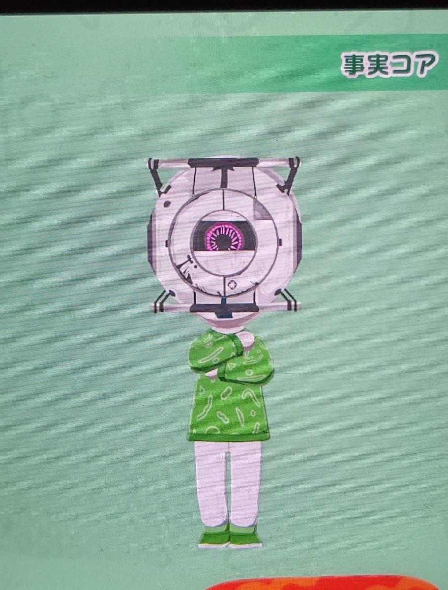 YMT0659's tweet image. #Portal
#tomodachilife　 #トモコレ
I made Wheatley and Fact Sphere