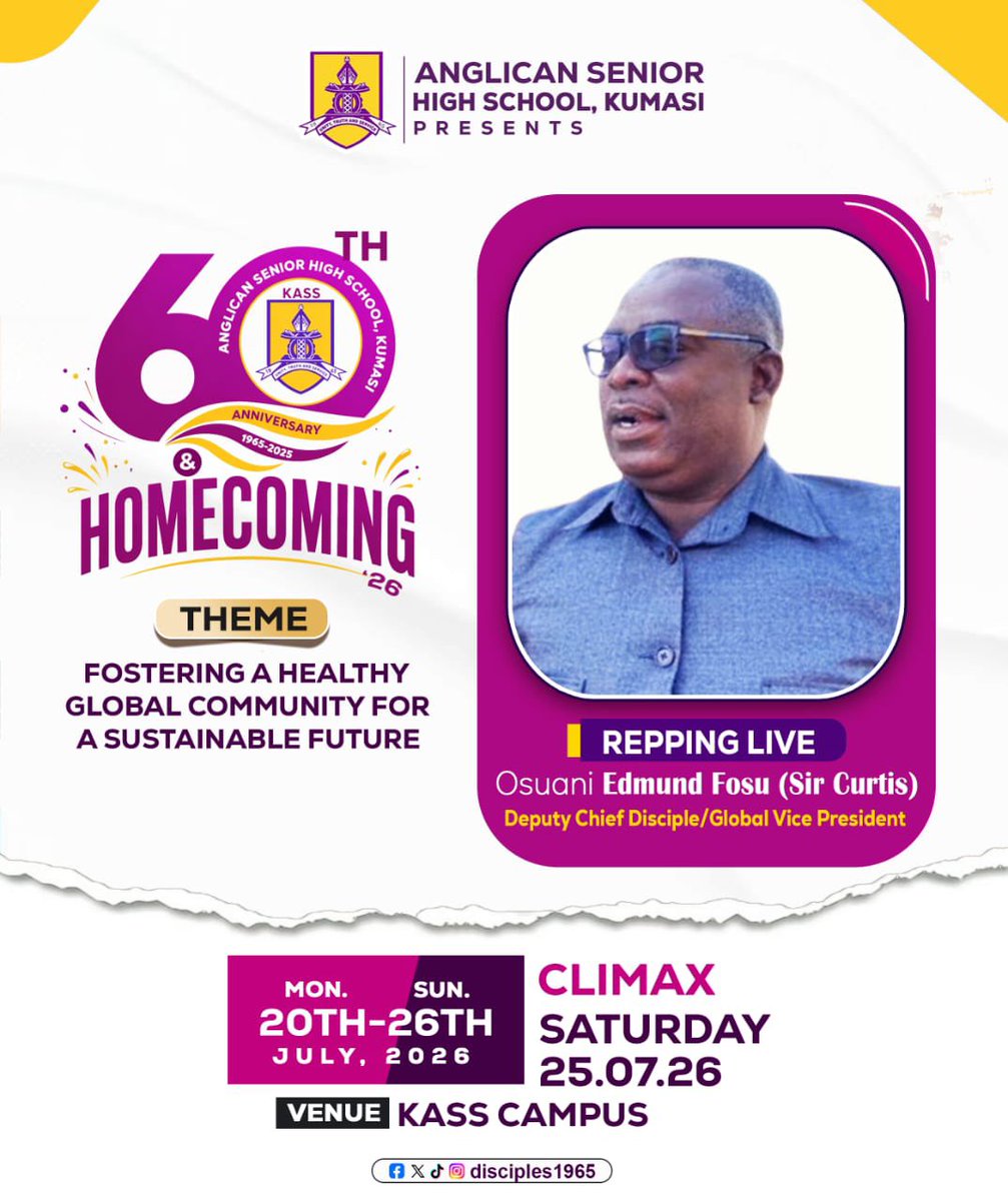 KASS-Kumasi Anglican SHS At 60 tweet media