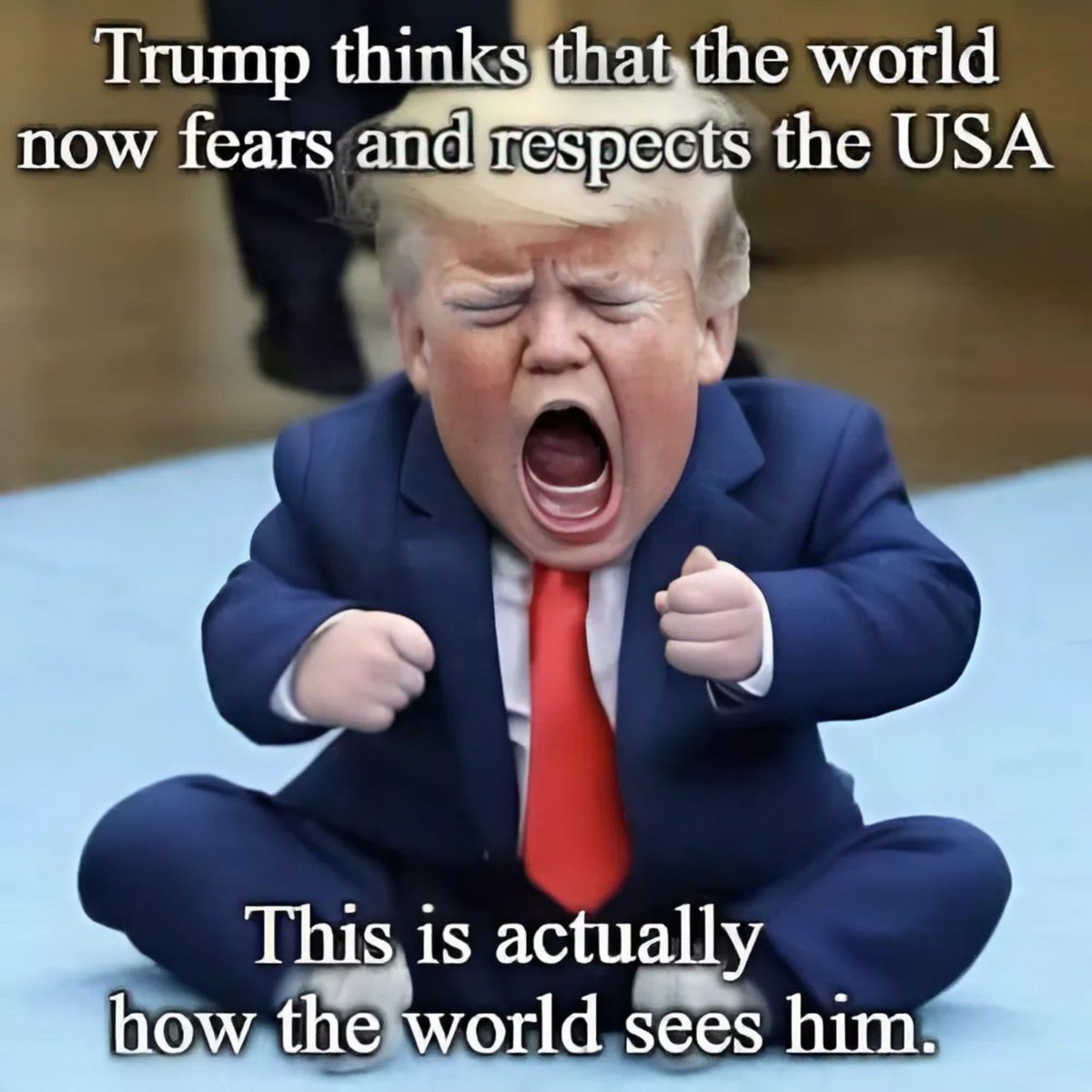 CBJMAD's tweet photo. @RealAshlar There has never been any President as bad as Donald Trump bc Trump is a Fascist Dictator and not trying to be President for all of America. He wants to Dictate his terms to most of us.  This isnt an American anything. Its gross Fascism and has no place here. He is a TRAITOR. https://t.co/bhLFldlHeT