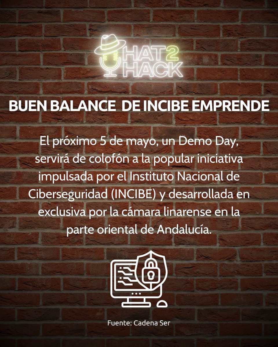 hat2hack's tweet photo. ¡Llega un nuevo top 3 de noticias sobre #ciberseguridad! 🚨

🥇 “#TrendAI se alía con #Anthropic”

🥈 “#INCIBE Emprende celebra un Demo Day en Linares”

🥉 “#CyberMadrid lanza un nuevo hub digital”

#Hat2Hack #IA #Podcast #ciber https://t.co/3xxTQ30Xwn