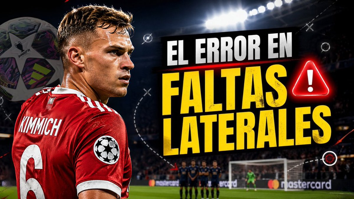 HereWeGo_futbol's tweet photo. El error táctico en las FALTAS LATERALES.

¿Defender más cerca de la portería siempre significa defender mejor? 

👍 ¡Subscríbete!
▶️ https://t.co/GZz7CzdKl7 https://t.co/0yP1JAaXGh