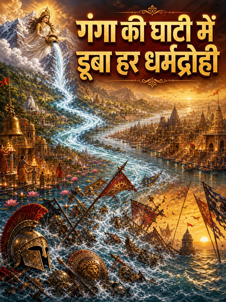 गंगा रिदाई जिसमें सिकन्दर से लेकर मजहबी बेड़े तक डूब गए

आज जो गंगोत्री से गंगासागर तक कमल खिला है, वह ऐसे ही नहीं खिला है। इस गंगा रिदाई की घाटी में जिसे कुछ लोग गोबरपट्टी कहकर चिढ़ाते हैं, उसी गंगा की घाटी में सिकन्दर से लेकर न जाने किस किस के धर्मद्रोही बेड़े डूब गए!

डिओडोरस,