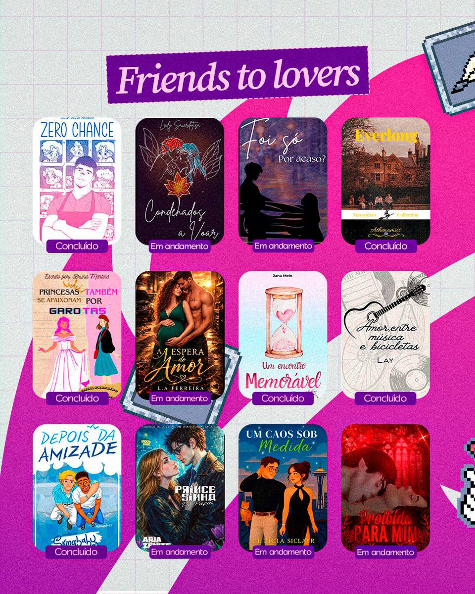 fireplumeapp's tweet photo. Procurando livro de tropes para ler? Vem conhecer esses aqui 💖

Tem friends to lovers, fake dating, slow burn, stranger to lovers e qualquer outra trope que você esteja procurando. 

Você já leu algum desses aqui? Conta pra gente 💖

#fireplume #slowburn #livros #enemiestolovers #fakedating
