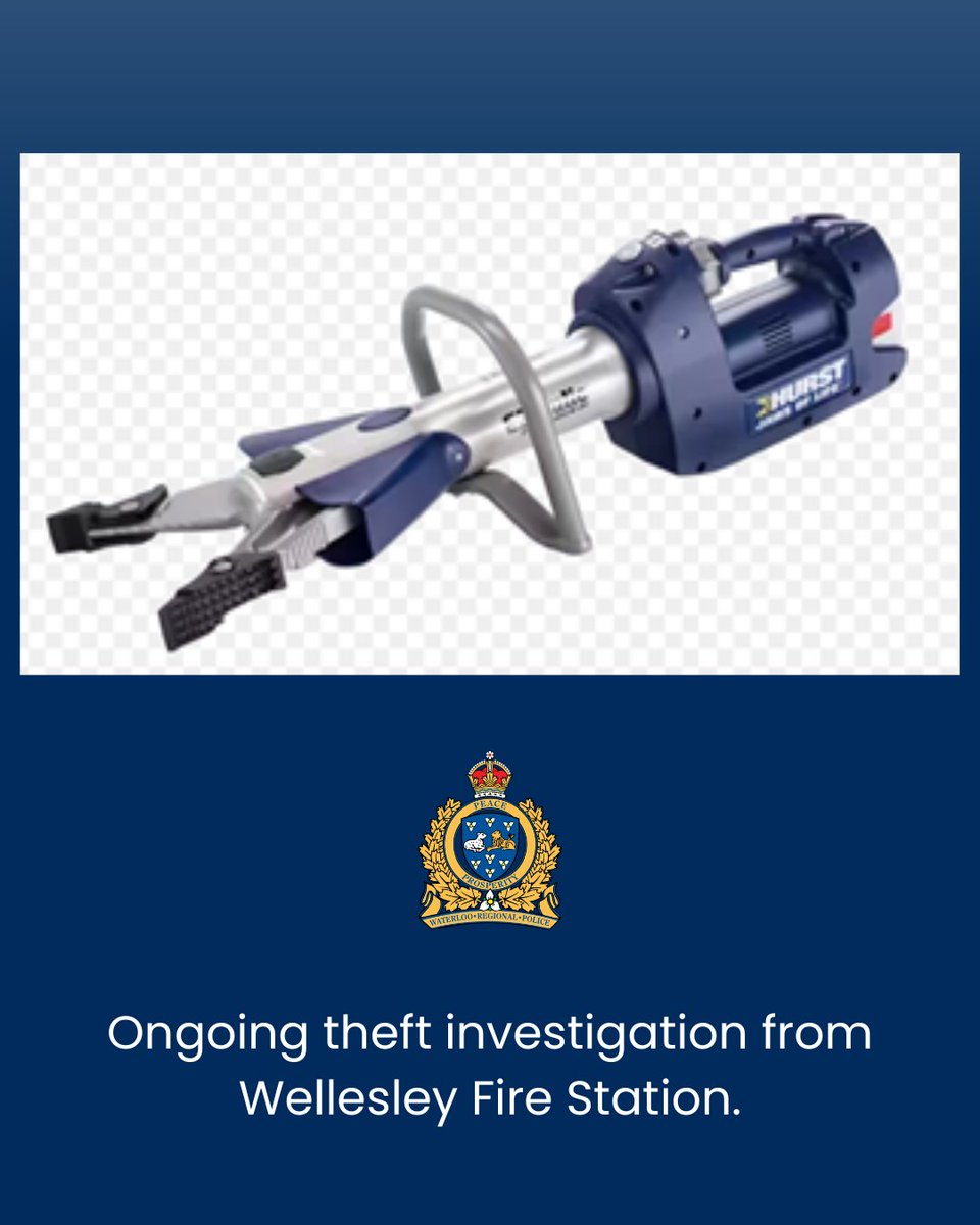Waterloo Regional Police tweet media