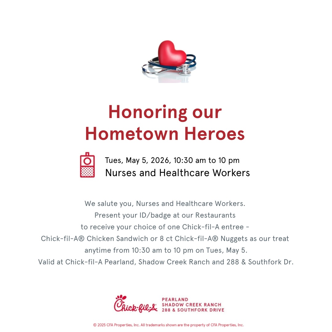 Chick-fil-A Pearland tweet media