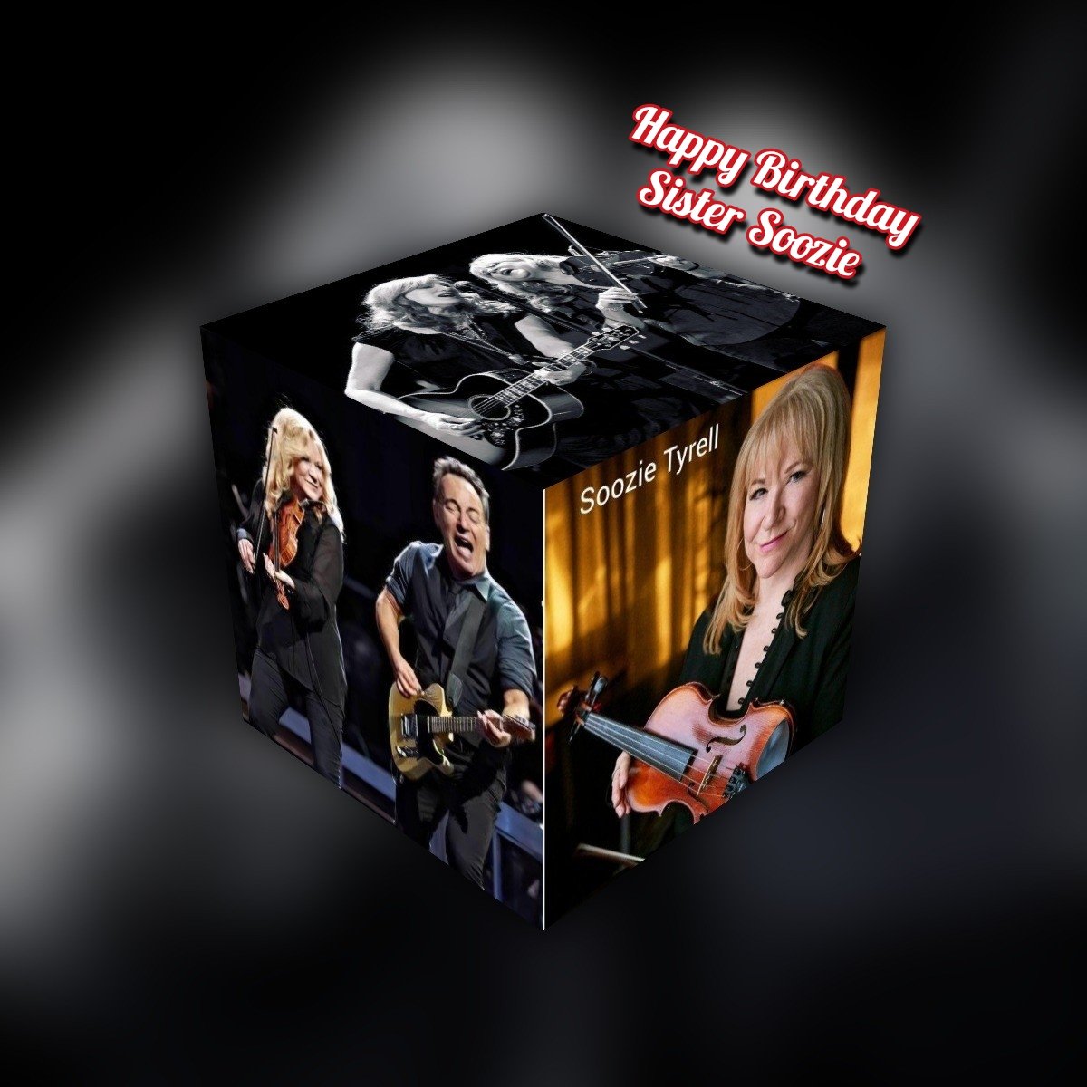 ABessai's tweet image. Soozie Tyrell #Birthday 🎊
Happy Birthday Sister Soozie ❣️🎻❣️
#estreetband #Springsteen