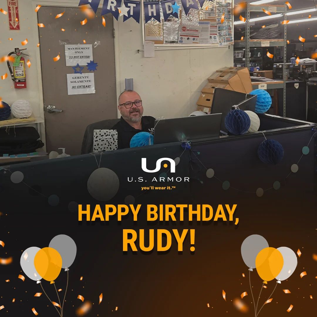 US_Armor's tweet photo. Double birthday celebration this weekend 🎉

Happy Birthday to Maria and Rudy! We appreciate everything you bring to the US Armor team. https://t.co/GtodRZhmzh