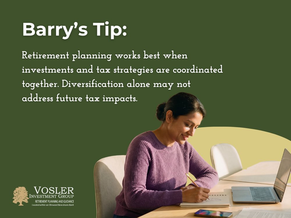 VIG_Planning's tweet photo. Diversification matters—but so does tax strategy. Coordinating both can make a meaningful difference in retirement outcomes.
✅ Schedule a retirement planning review today. https://t.co/eTGjZMt2Yf https://t.co/UIfTiBE4HB