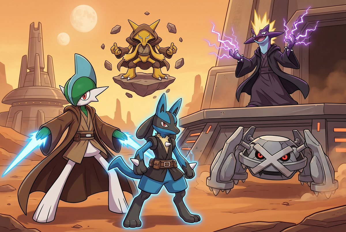 May the 4th be with you!

Whose the best Star Wars themed Pokémon?