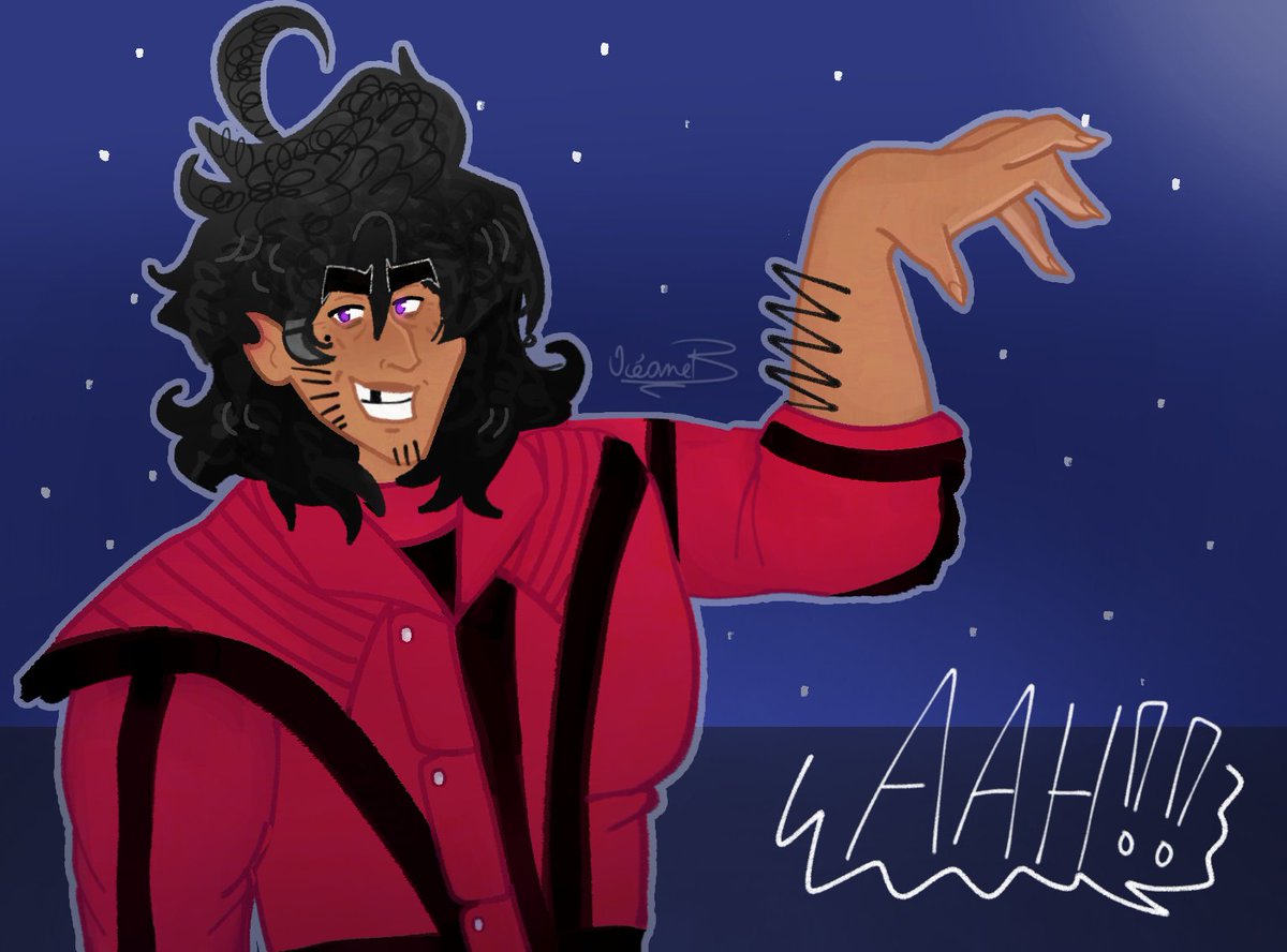 oceaneandbro's tweet photo. Human Hackula DX as Micheal Jackson
💚🦇✨ 
[[ Thriller outfit ]]
 
"You try to scream... but terror takes the sound before you make it, Hackula..."

tags🤫:

#HackulaDX #robloxarsenal #arsenalroblox #roblox #thriller #fanart #drawing https://t.co/fIl9sxOtbY