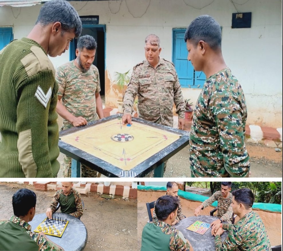 digopsimp's tweet image. #CRPF, 
Units of this Range Imphal, actively participate in various sports activities such as volleyball, cricket, basketball, kabaddi, badminton, chess, carrom and football to fostering fitness, teamwork and high morale of the personnel.
@crpfindia 
@northeast_zone 
@mnp_2018