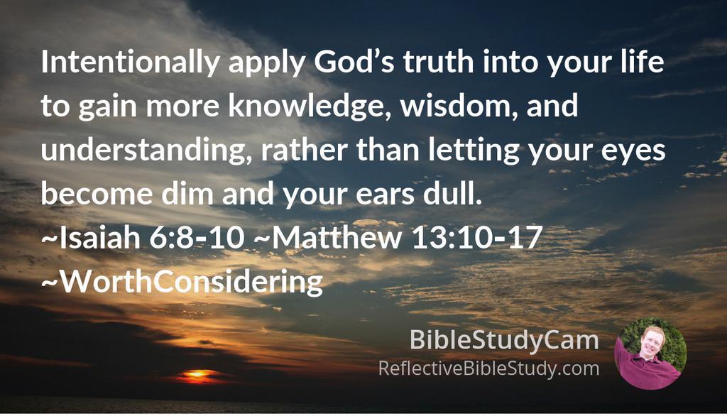 GodsTruthHisWay's tweet image. In Matthew, chapter 13, which is a chapter full of parables, we find Jesus’ disciples come to Jesus and ask Him a question about His teaching in parables... ~Matthew 13:10‑17 ~Isaiah 6:8‑10 ~WorthStudying
👉 lttr.ai/Aqw14

#Christian #Bible #Jesus