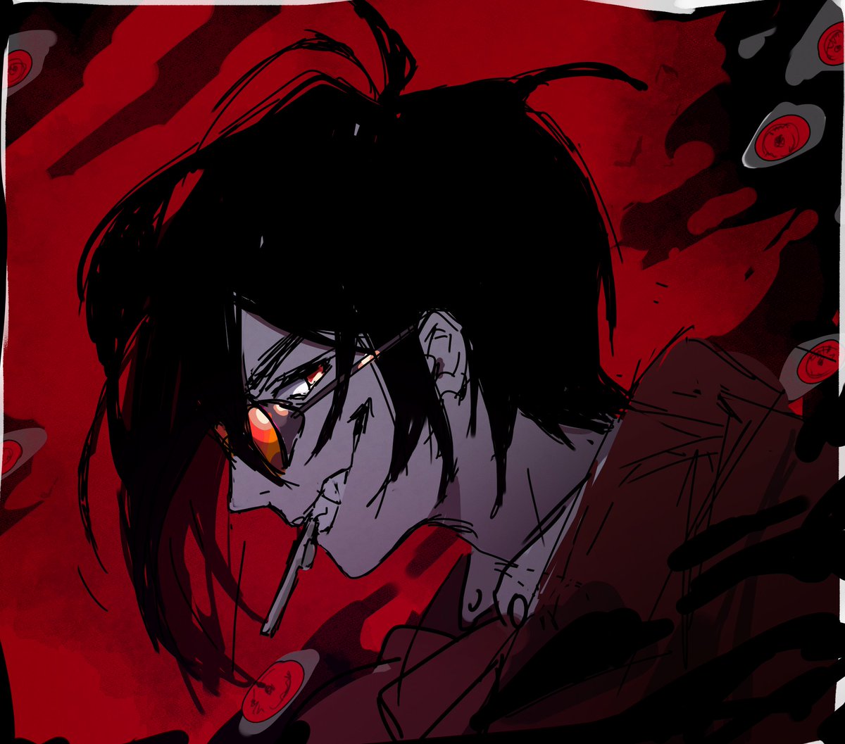 Male study ~ ꒰ ^v^꒱
 Nosferatu Alucard - Hellsing