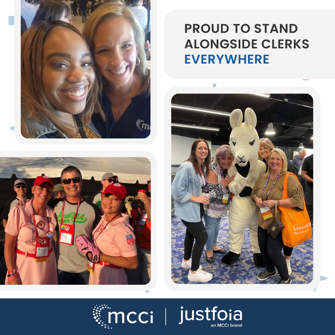 MCCinnovations's tweet photo. From conferences to everyday work, we’re reminded of the dedication you bring to your communities.

Proud to be part of this community with you. 💙

#ClerksWeek https://t.co/5lz7RQ8dU4