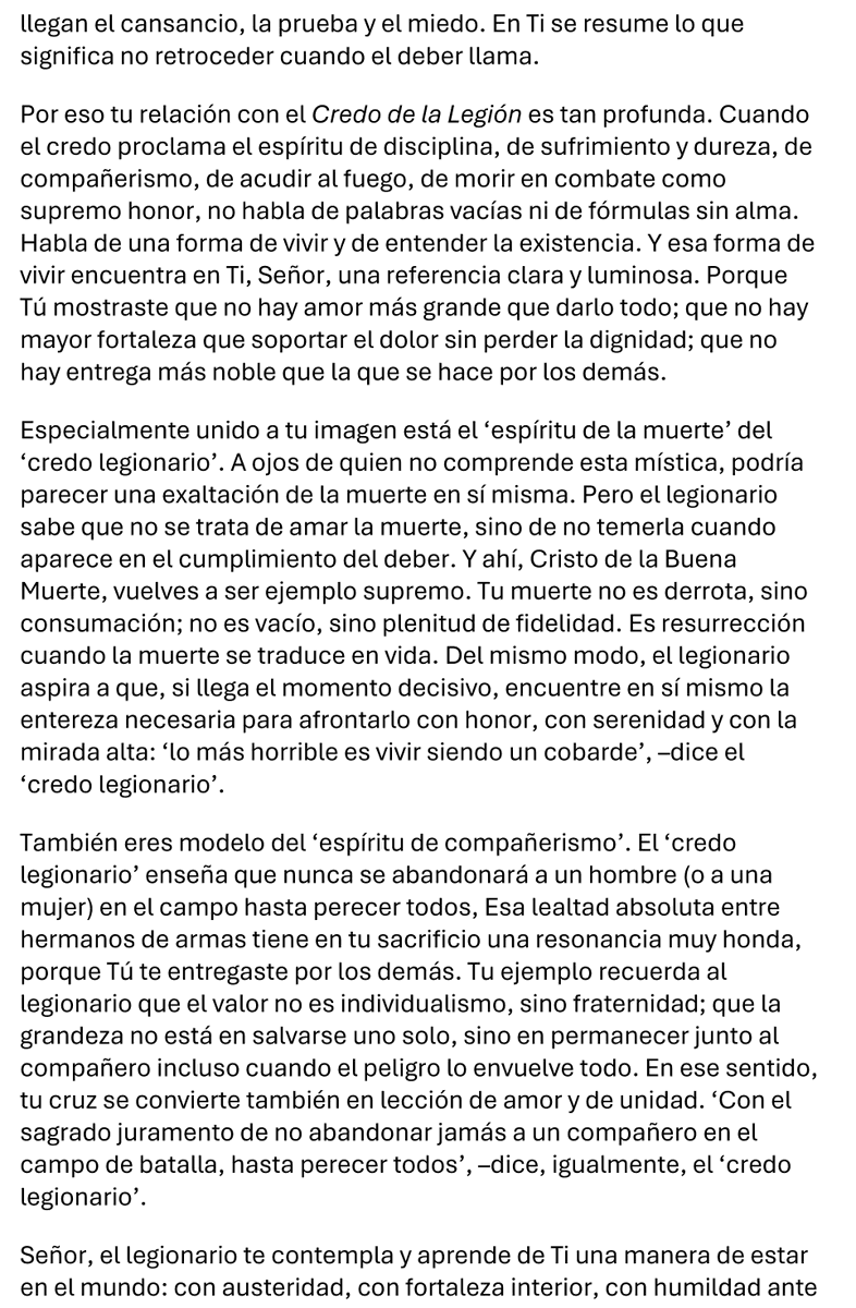 ANLH_JOMunilla's tweet image. 🖊️ OPINIÓN | ARTÍCULO. Carta al Cristo de la Buena Muerte (por Francisco Javier Carrillo Montesinos). #LaLegión #LegionariosdeHonor