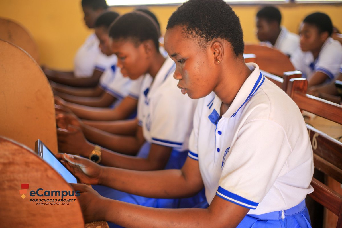 eCampusLLC's tweet photo. Nkrankwanta Senior High Technical School is part of the schools driving impact with us under the eCampus for Schools Project.

Steady progress. Real results.

🔗 https://t.co/jKEZC6InE7
📞 +233 55 153 8888
#eCampusForSchools #EdTechGH https://t.co/uLHvwZZyYH