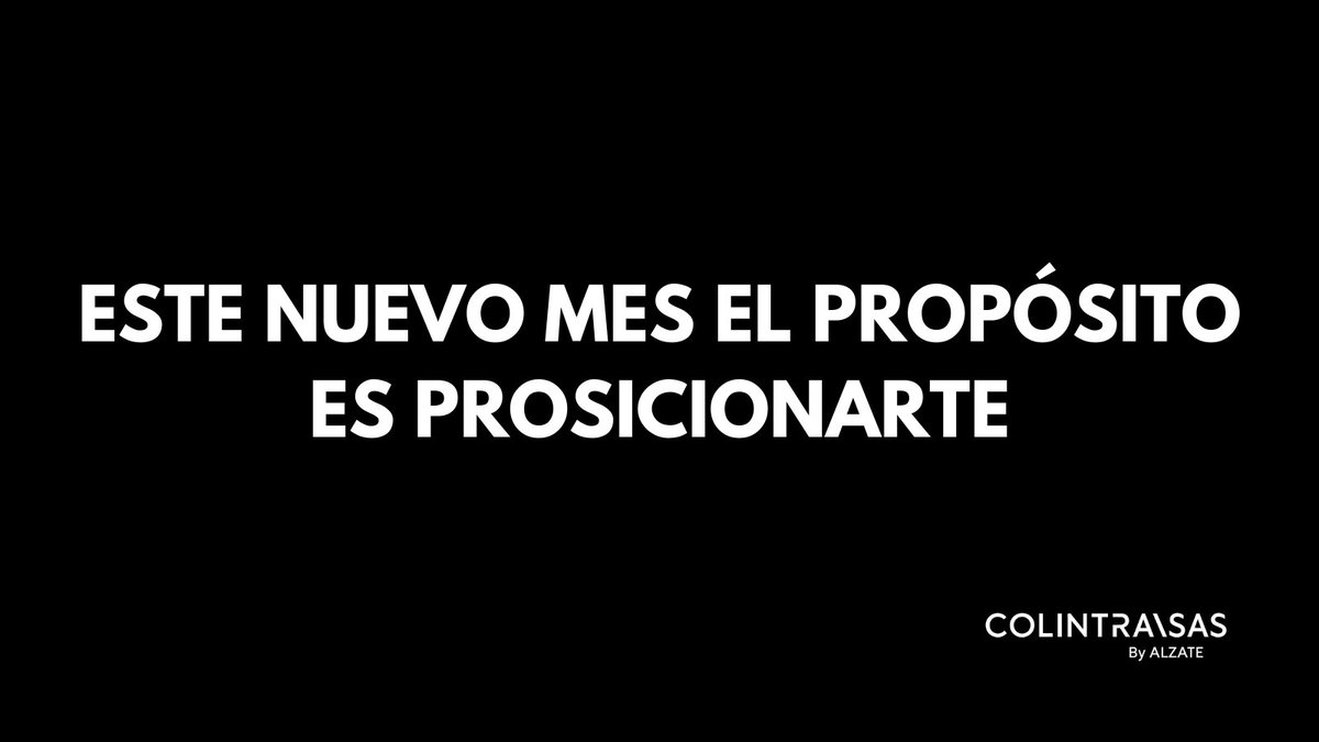 ColintraSAS's tweet image. Este mes, haz que cada acción construya marca y genere impacto real.

 Posiciona con propósito.

#MarketingDigital #MayoEstratégico #Posicionamiento #BrandingDeValor
