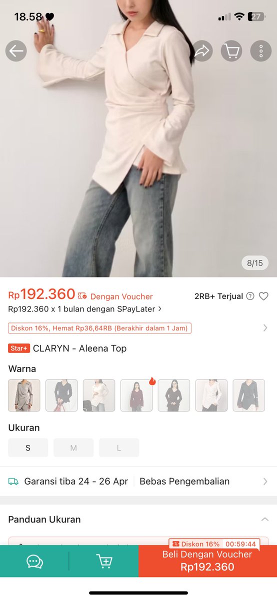 Aulyaaa0's tweet photo. wts baju claryn aleena top 130k
belum dipake sama sekali masih ada tag
size L 
📍 bandung

t. wts wtb claryn aleena top https://t.co/EP47vJ970X