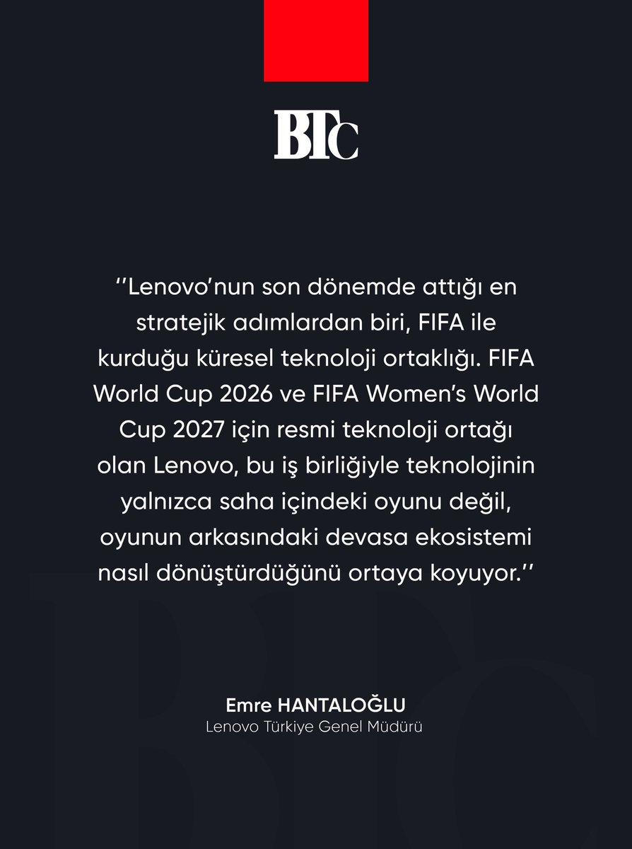 Yenilikçiliğe yaptığı yatırımlarla stratejik yolculuğunda liderliğini koruyan Lenovo Türkiye’nin Genel Müdürü Emre Hantaloğlu, Business Türkiye’de.

businessturkiye.com.tr/roportajlar/te…