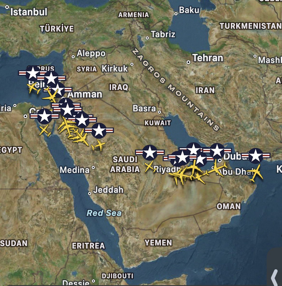 Middle East USAF activity just got extra busy