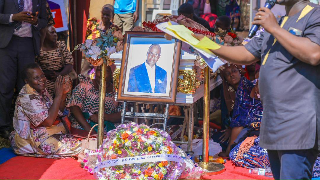 ZaakeFrancis's tweet photo. With heavy hearts, the NUP family today bids farewell to Mzee Nyanzi, beloved father of our comrade. You raised a true patriot, and today we stand as one family to honour you. Whatever touches one touches all of us.
Rest in Power, Mzee . Your light continues to shine through us. https://t.co/oFg39Scidi