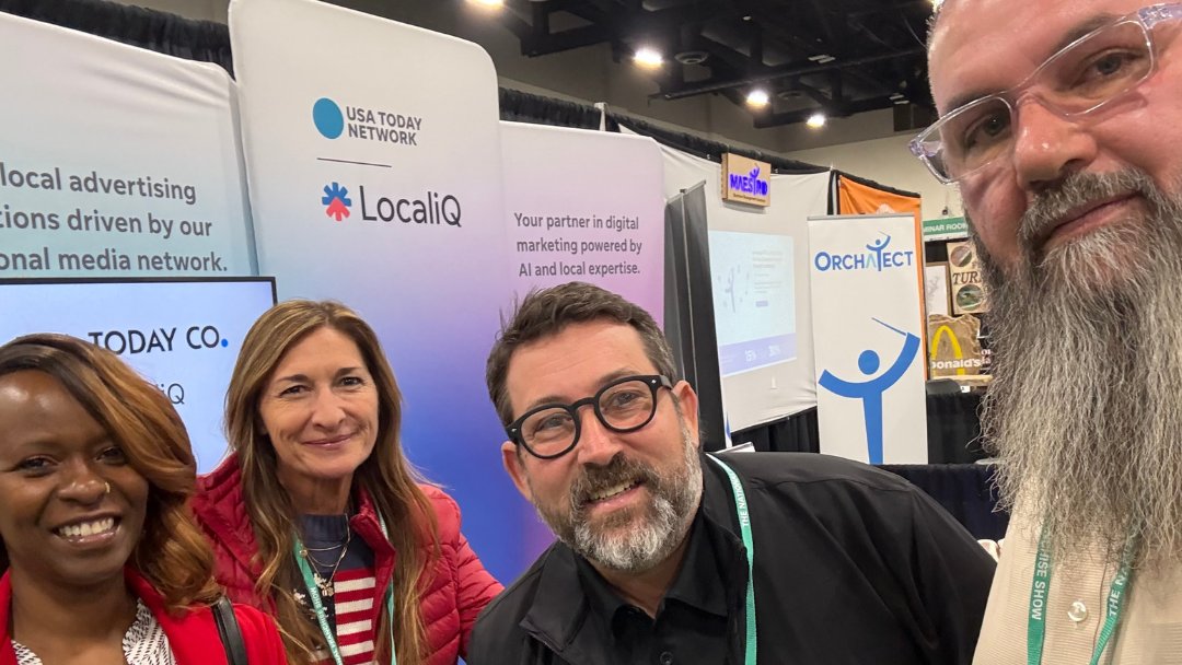 LocaliQ's tweet photo. Weekend well spent! Two days of connecting with some of the brightest franchise owners across industries at The National Franchise Show New England! Great talks on AI's impact on marketing, local visibility, and what’s next for franchise owners. https://t.co/bpMfqC2N2v
