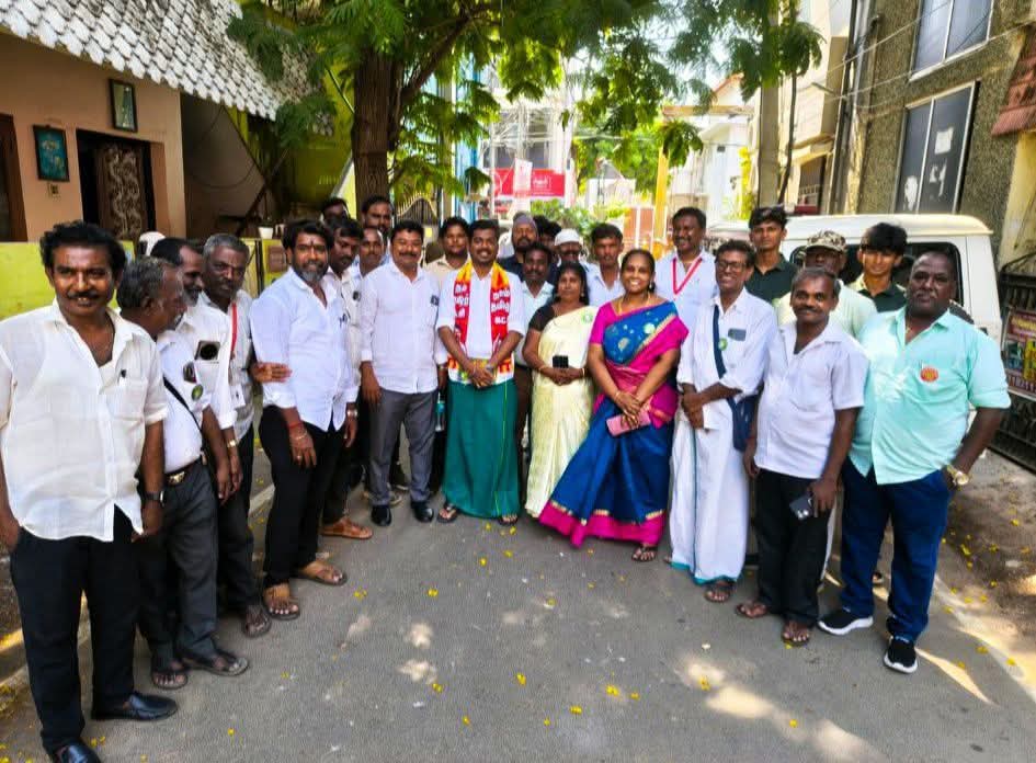 jayapriyaNTK's tweet photo. நாம் தமிழர் கட்சியில் விருகம்பாக்கம் தொகுதியில் உண்மையும் நேர்மையுமாக களத்தில் நின்ற எங்களுக்கு 6056 வாக்குகள் செலுத்திய அனைவருக்கும் நன்றி ✊
கடின உழைப்பு தந்த விருகம்பாக்கம் தொகுதி வேட்பாளர் தம்பி திரு.சந்தோஷ் அவர்களுக்கு வாழ்த்துகள் ✨ 💐 https://t.co/zCOyIrVACs