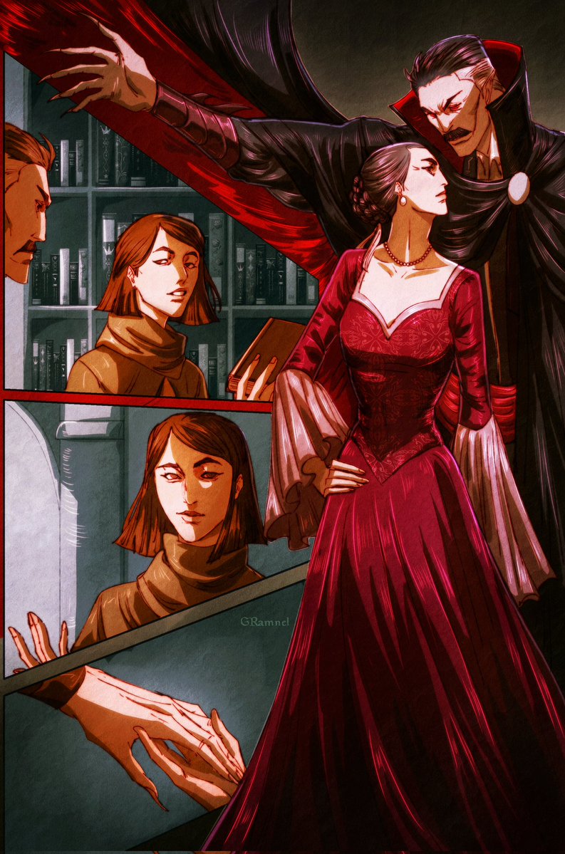 gramnel_'s tweet image. Just a little Invincible × Castlevania crossover 

#fanart