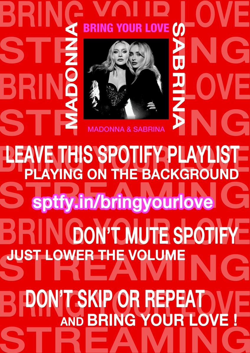Madonna Ultimate - BRING YOUR LOVE tweet media