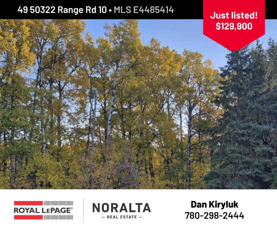49 50322 Rge Rd 10/$129,900/Dan Kiryluk
royallepagenoralta.ca/listings/166-e…
#RLPlistings
