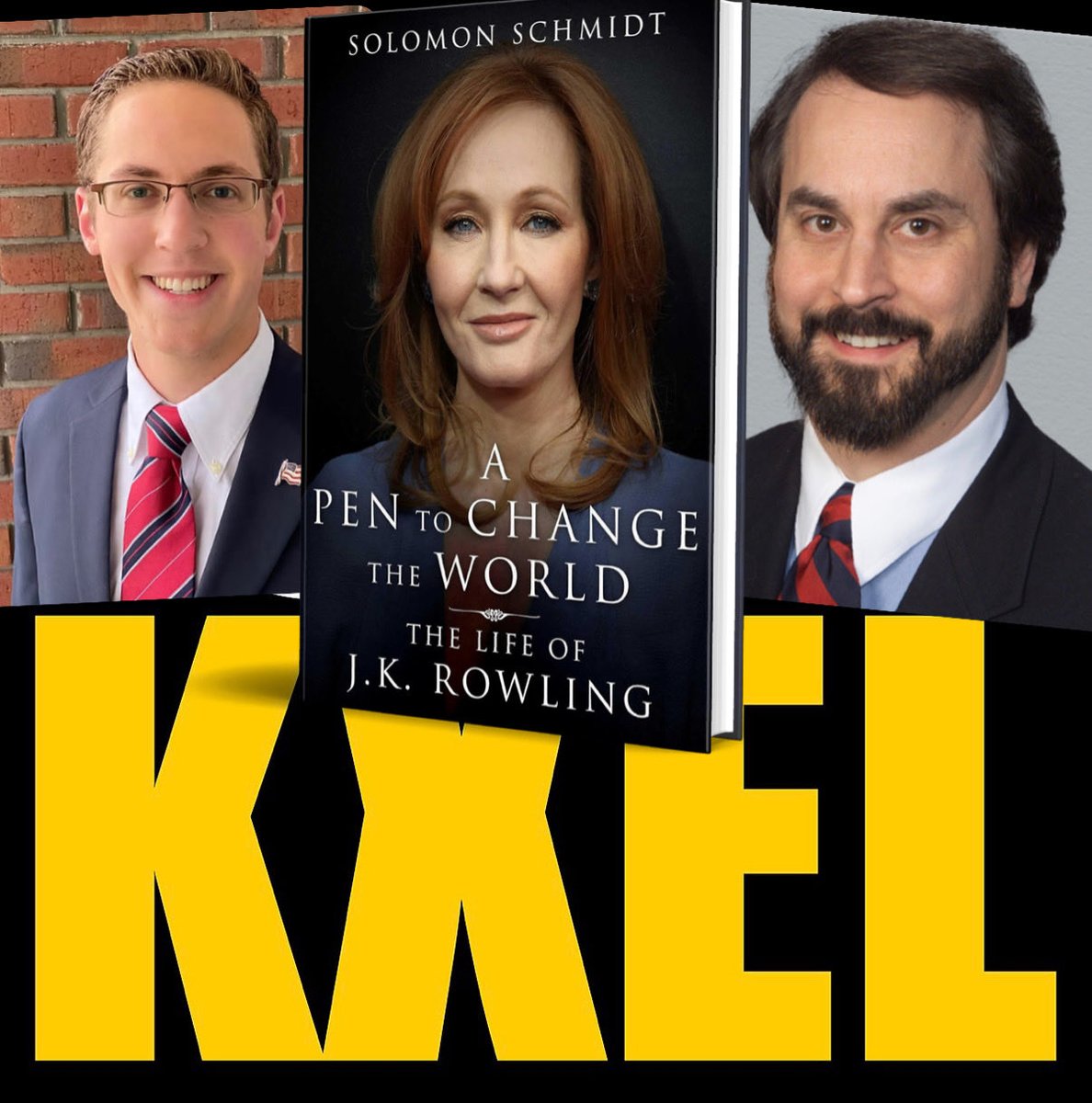 _solomonschmidt's tweet photo. Had a blast doing this interview with @iowapolitics on @KXEL1540 - we were chatting about my forthcoming biography of @jk_rowling, A Pen to Change the World: https://t.co/D53TB3cCKp?
ref=. Go learn your history! https://t.co/Q9MVl3aES8