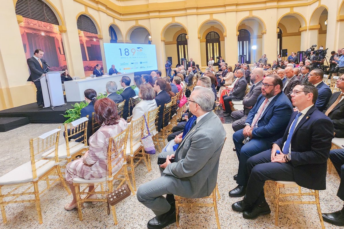 TCuentasPa's tweet photo. Por invitación del Ministro de Relaciones Exteriores, Javier Martínez – Acha, el Magistrado Presidente del TC, Rainier A. Del Rosario Franco, asistió hoy al Acto de Inauguración del 189 Periodo Ordinario de Sesiones Panamá 2026 de la Corte Interamericana de Derechos Humanos. https://t.co/BYgpiQpocU