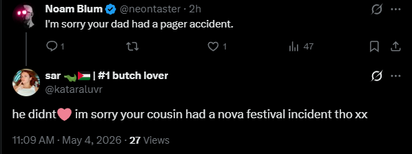 Noam Blum tweet media