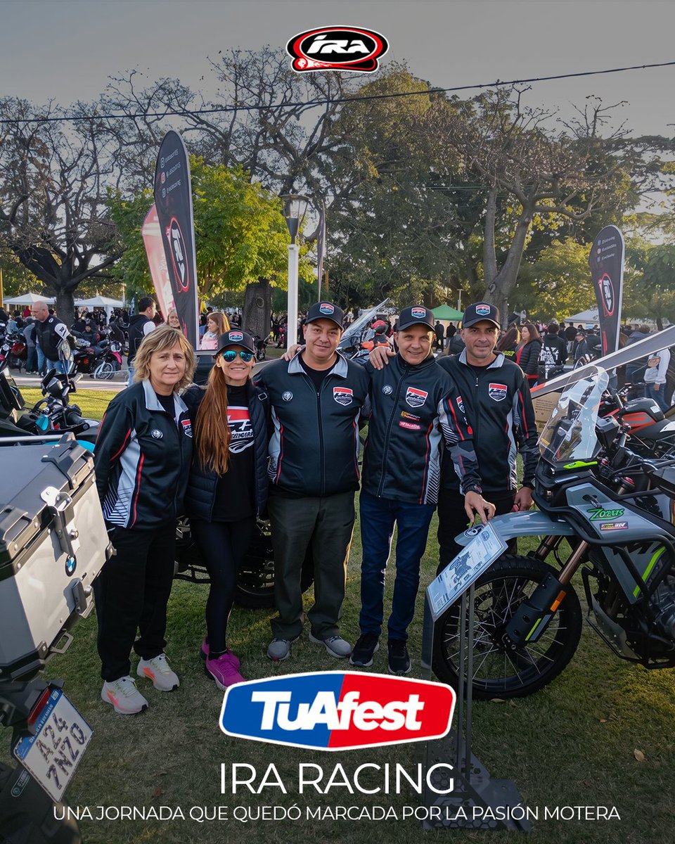 iraracing's tweet photo. 🔥 IRA RACING PRESENTE EN TUAFEST – UNA JORNADA QUE QUEDÓ MARCADA POR LA PASIÓN MOTERA 🏍️

🏍IRA RACING, UNA MARCA DE SOLDINI AUTOPARTES🏍
🏍️Vos sabes lo que queres para tu moto🏍️ https://t.co/w9zsSF5jBc
